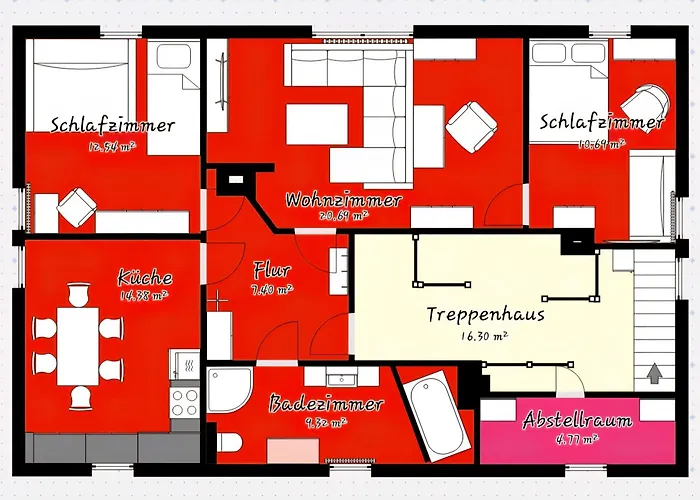 Ansimali 3 - Treffpunkt Dachgeschosswohnung, Ideal Fuer Familien Und Freunde, Gemeinsam Wohnen, Getrennt Traeumen, Zwei Schlafzimmer, Ein Urlaub Mit Spiel Und Spass شقة Beierfeld